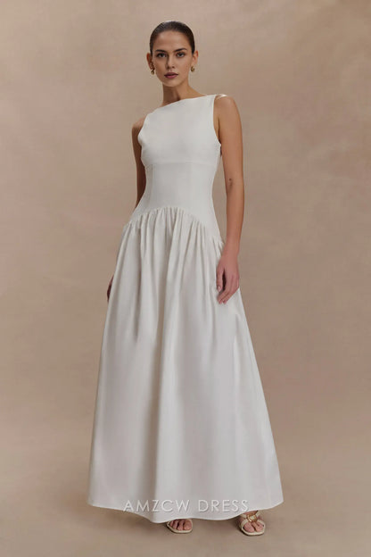 Amzcw Elegantes Vestidos de Fiesta Línea A Satén Verde Azulado con Hombros Descubiertos Mini Vestido Corto Venta Caliente para Mujeres 