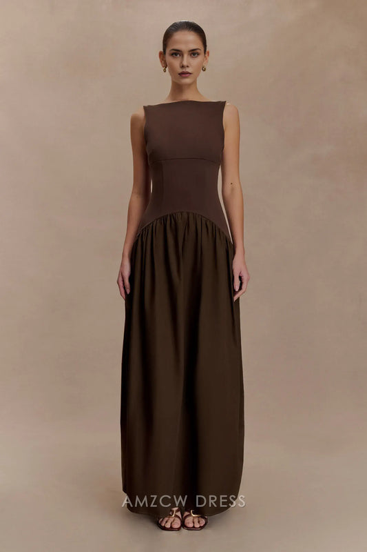 Amzcw Elegantes Vestidos de Fiesta Línea A Satén Verde Azulado con Hombros Descubiertos Mini Vestido Corto Venta Caliente para Mujeres 