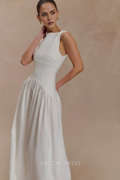 Amzcw Elegantes Vestidos de Fiesta Línea A Satén Verde Azulado con Hombros Descubiertos Mini Vestido Corto Venta Caliente para Mujeres 