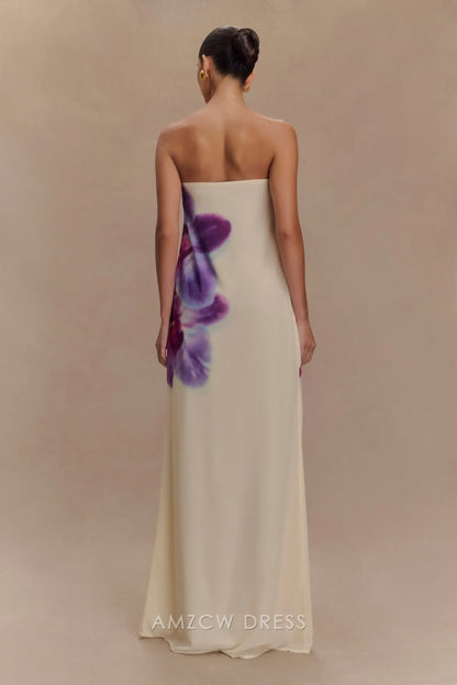 Amzcw Elegantes Vestidos de Fiesta Línea A Satén Verde Azulado con Hombros Descubiertos Mini Vestido Corto Venta Caliente para Mujeres 