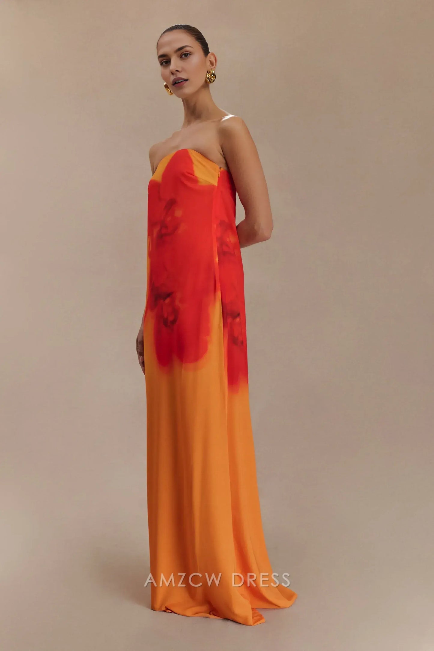 Amzcw Elegantes Vestidos de Fiesta Línea A Satén Verde Azulado con Hombros Descubiertos Mini Vestido Corto Venta Caliente para Mujeres 
