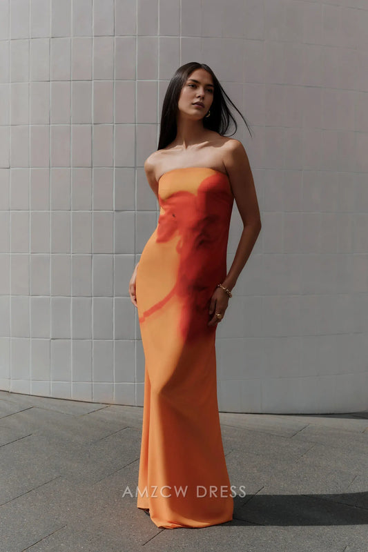 Amzcw Elegantes Vestidos de Fiesta Línea A Satén Verde Azulado con Hombros Descubiertos Mini Vestido Corto Venta Caliente para Mujeres 