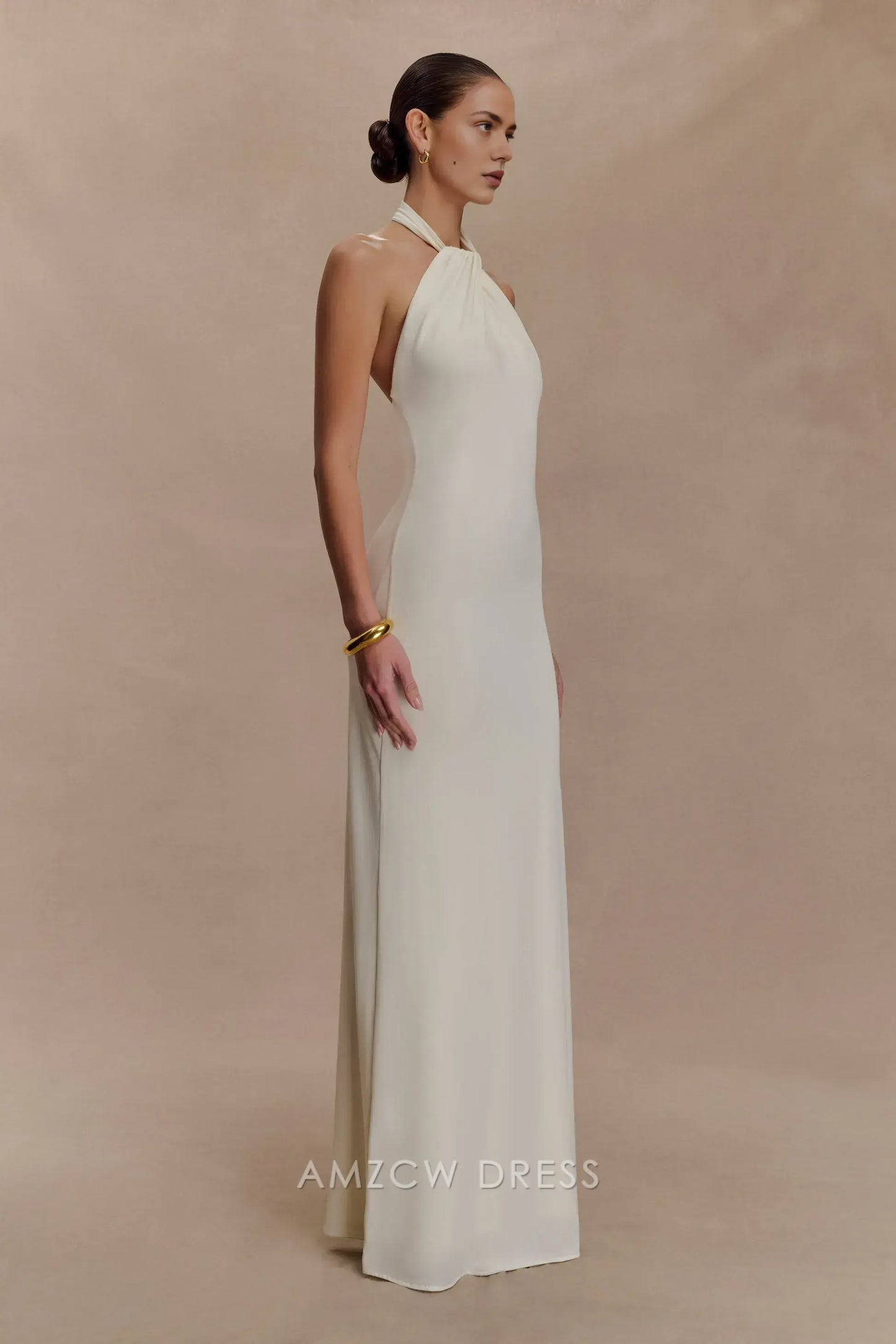 Amzcw Elegantes Vestidos de Fiesta Línea A Satén Verde Azulado con Hombros Descubiertos Mini Vestido Corto Venta Caliente para Mujeres 