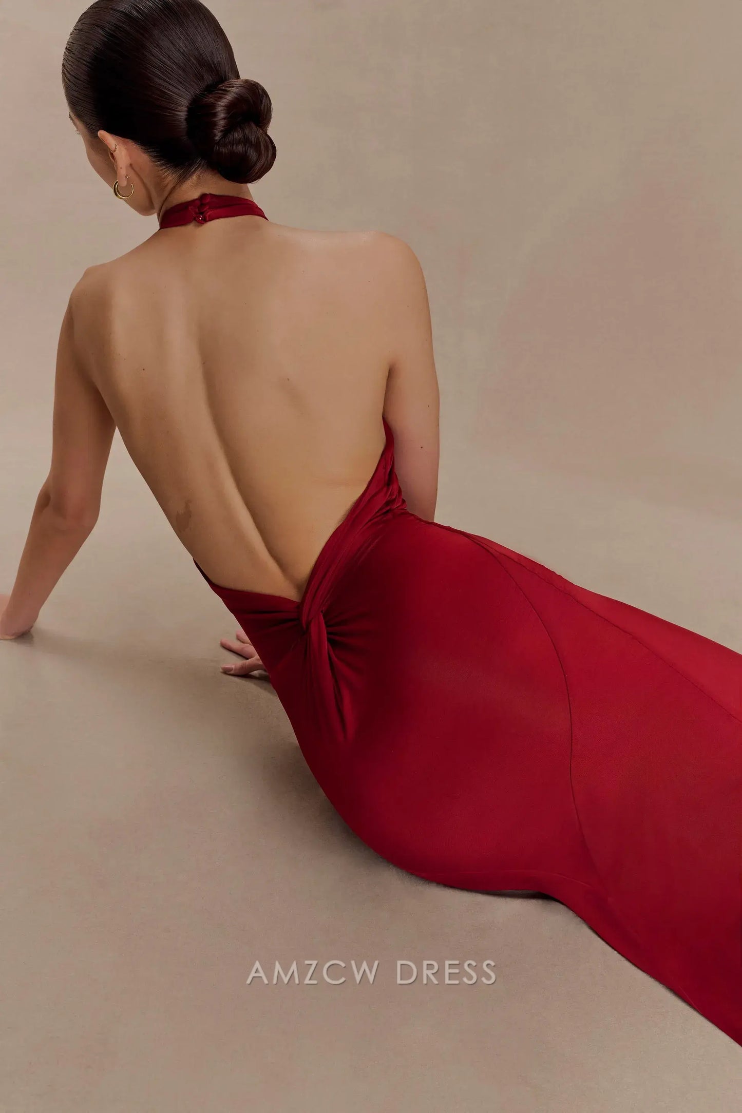 Amzcw Elegantes Vestidos de Fiesta Línea A Satén Verde Azulado con Hombros Descubiertos Mini Vestido Corto Venta Caliente para Mujeres 