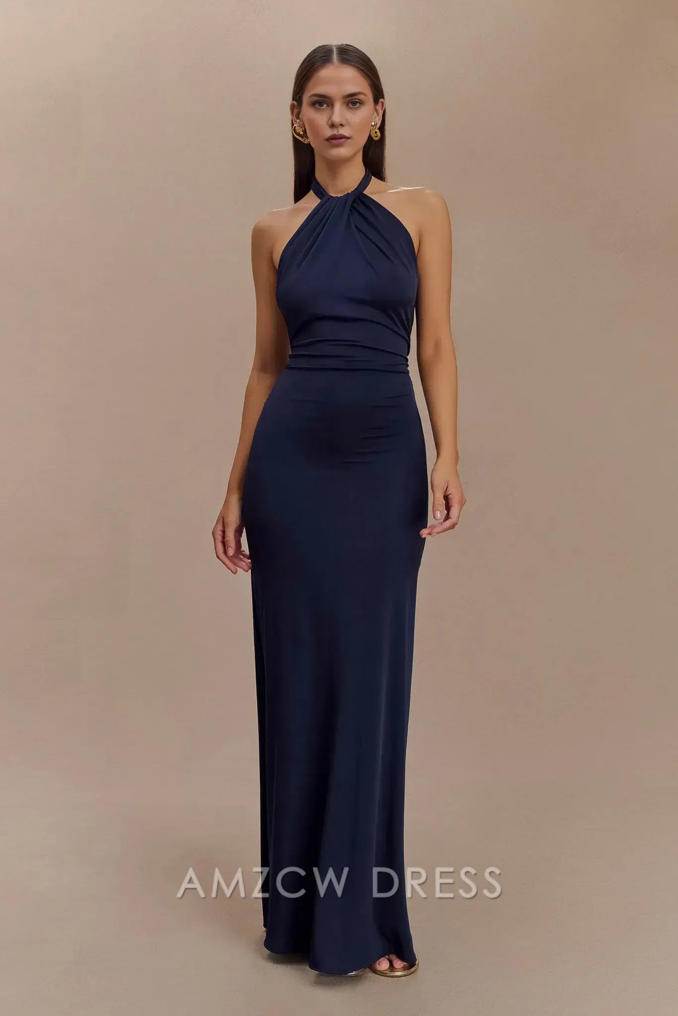 Amzcw Elegantes Vestidos de Fiesta Línea A Satén Verde Azulado con Hombros Descubiertos Mini Vestido Corto Venta Caliente para Mujeres 