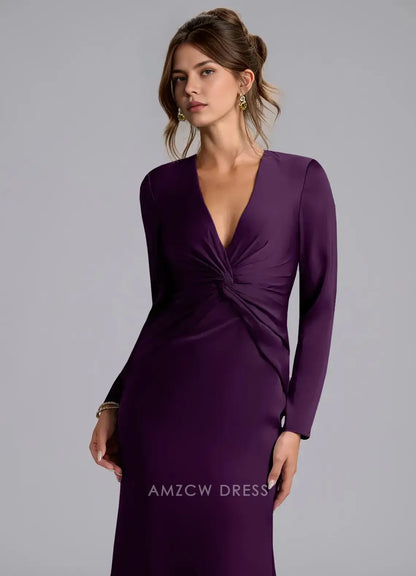 Amzcw Elegantes Vestidos de Fiesta Línea A Satén Verde Azulado con Hombros Descubiertos Mini Vestido Corto Venta Caliente para Mujeres 