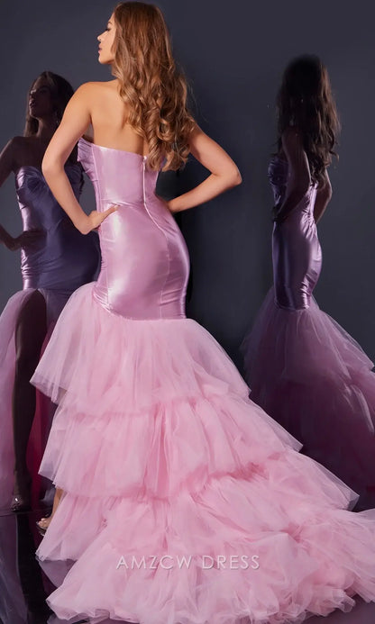 Amzcw Elegantes Vestidos de Fiesta Línea A Satén Verde Azulado con Hombros Descubiertos Mini Vestido Corto Venta Caliente para Mujeres 