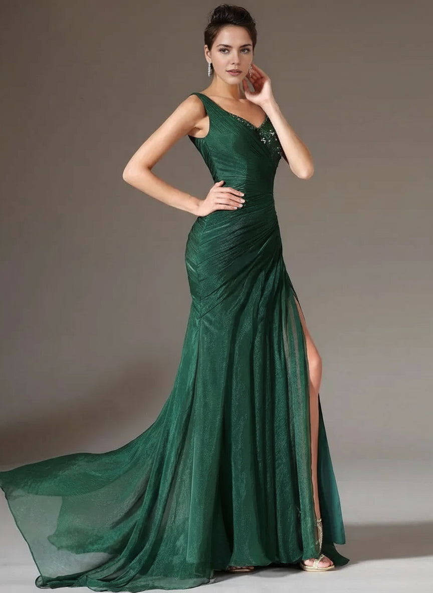 Amzcw Elegantes Vestidos de Fiesta Línea A Satén Verde Azulado con Hombros Descubiertos Mini Vestido Corto Venta Caliente para Mujeres 