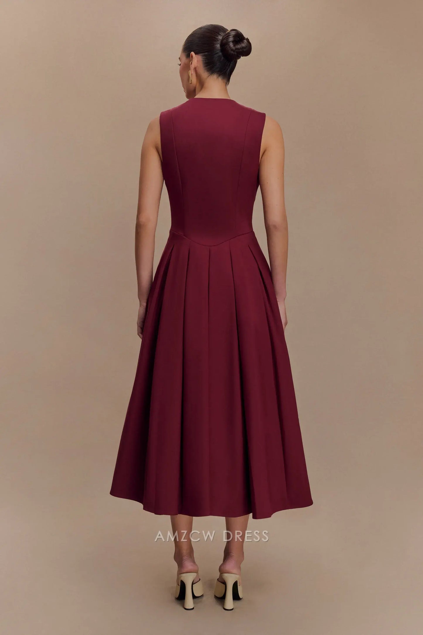 Amzcw Elegantes Vestidos de Fiesta Línea A Satén Verde Azulado con Hombros Descubiertos Mini Vestido Corto Venta Caliente para Mujeres 