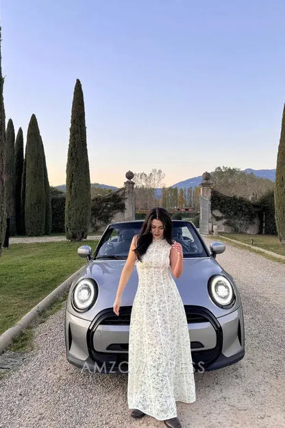 Amzcw Elegantes Vestidos de Fiesta Línea A Satén Verde Azulado con Hombros Descubiertos Mini Vestido Corto Venta Caliente para Mujeres 