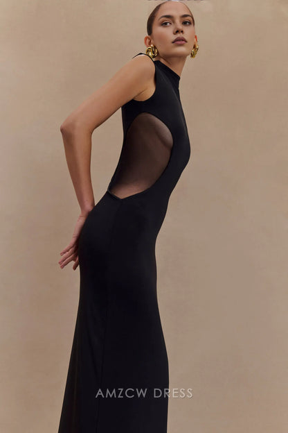 Amzcw Elegantes Vestidos de Fiesta Línea A Satén Verde Azulado con Hombros Descubiertos Mini Vestido Corto Venta Caliente para Mujeres 