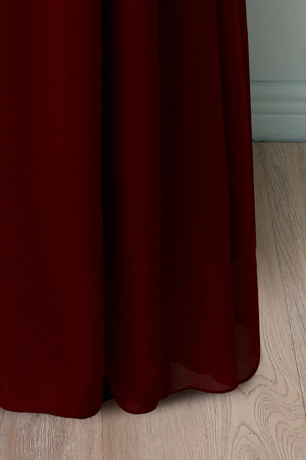 Vestido largo formal de encaje 