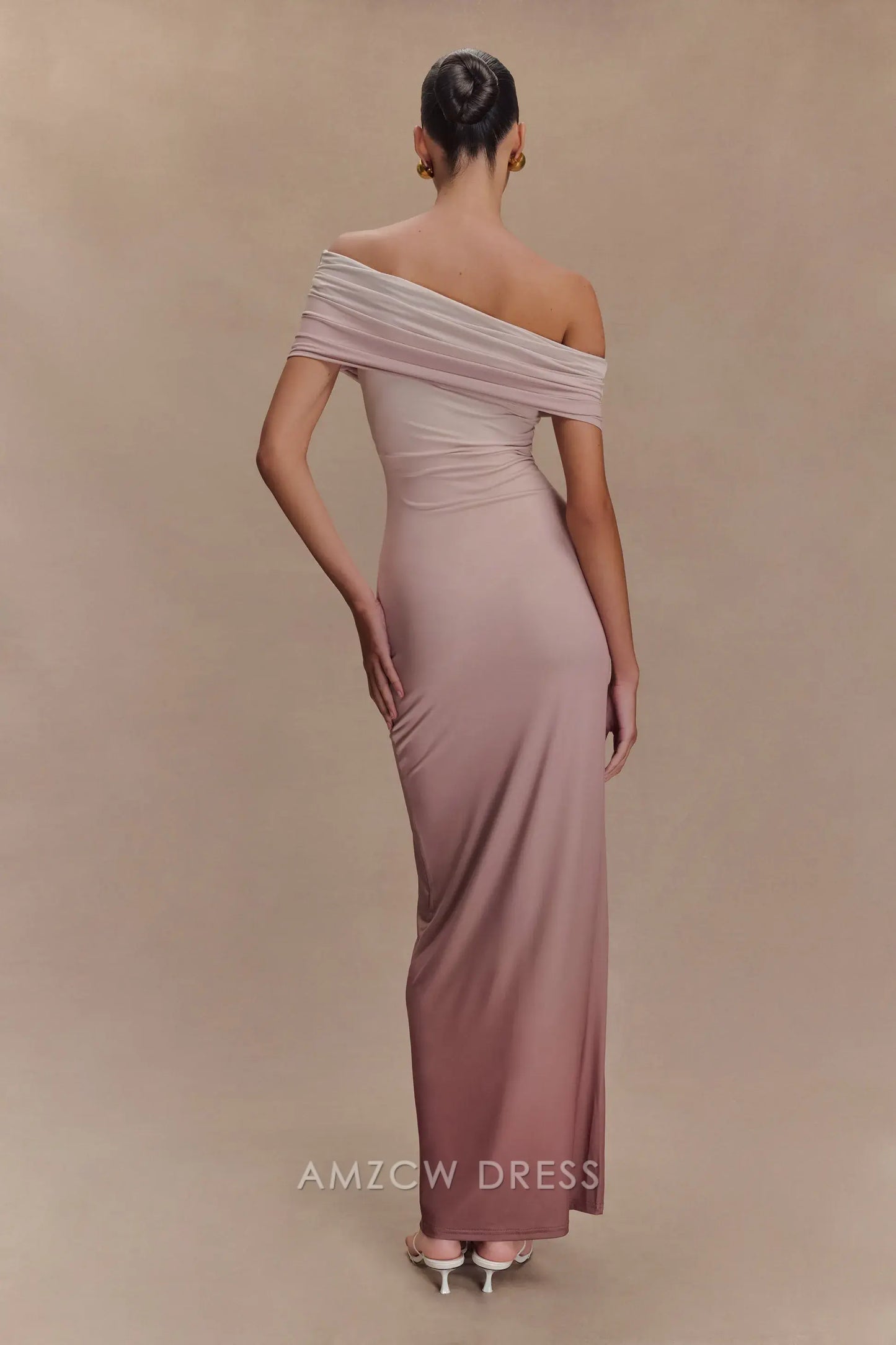 Luxury Sheath/Column Strapless Sleeveless Floor-Length prom dress for women hot sale