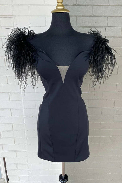 Vestidos de fiesta rosas con hombros descubiertos y escote en V por encima de la rodilla, vestidos de cóctel cortos 