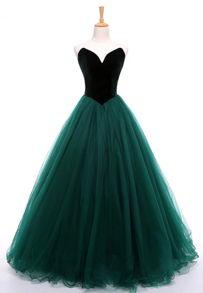 Vestidos de fiesta largos de tul burdeos, sin mangas, con escote en V y corte A hasta el suelo 