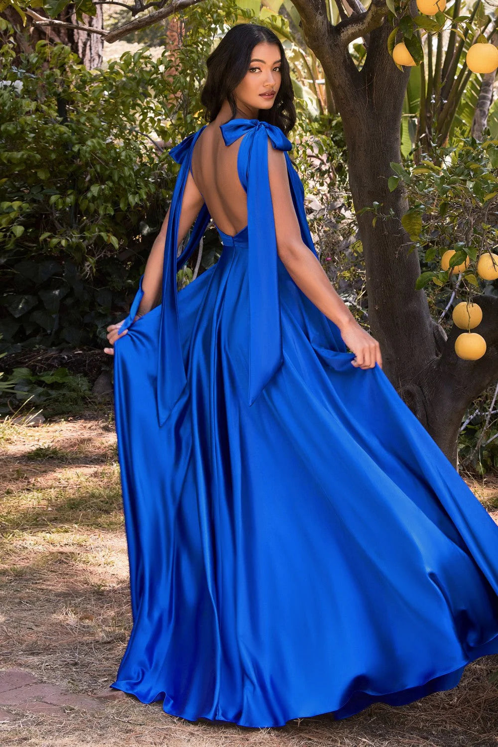 Sweetheart Neck Blush Pink Satin Evening Dresses with Shoulder Bow Ties and Floor-Length Skirt
