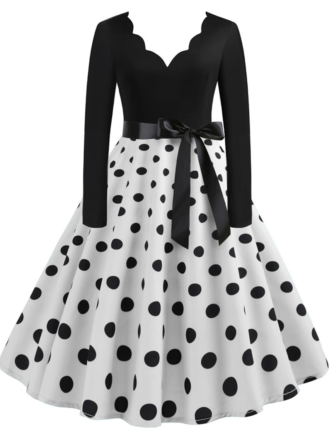 Dresses 1950s Vintage Inspired Prom Dress Cocktail Dress Dress A-Line Dress Tea Dress Rockabilly Flare Dress Audrey Hepburn Women's Teen Adults' Cosplay Costume A-Line Christmas Homecoming Daily Wear