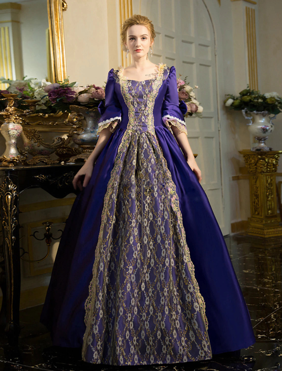 Vestido de cóctel gótico Lolita rococó del siglo XVIII, vestido vintage, vestido de Cenicienta, disfraz de princesa para cosplay, fiesta de Navidad, ocasión especial, quinceañera.