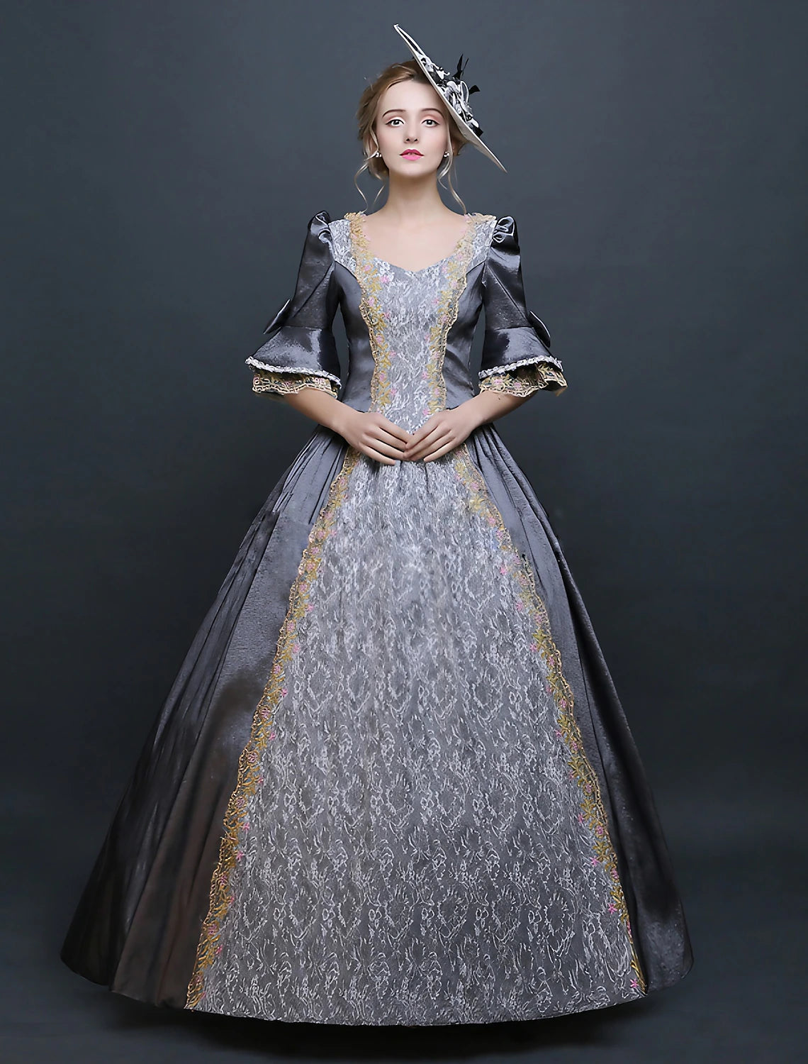 Vestido de cóctel gótico Lolita rococó del siglo XVIII, vestido vintage, vestido de Cenicienta, disfraz de princesa para cosplay, fiesta de Navidad, ocasión especial, quinceañera.