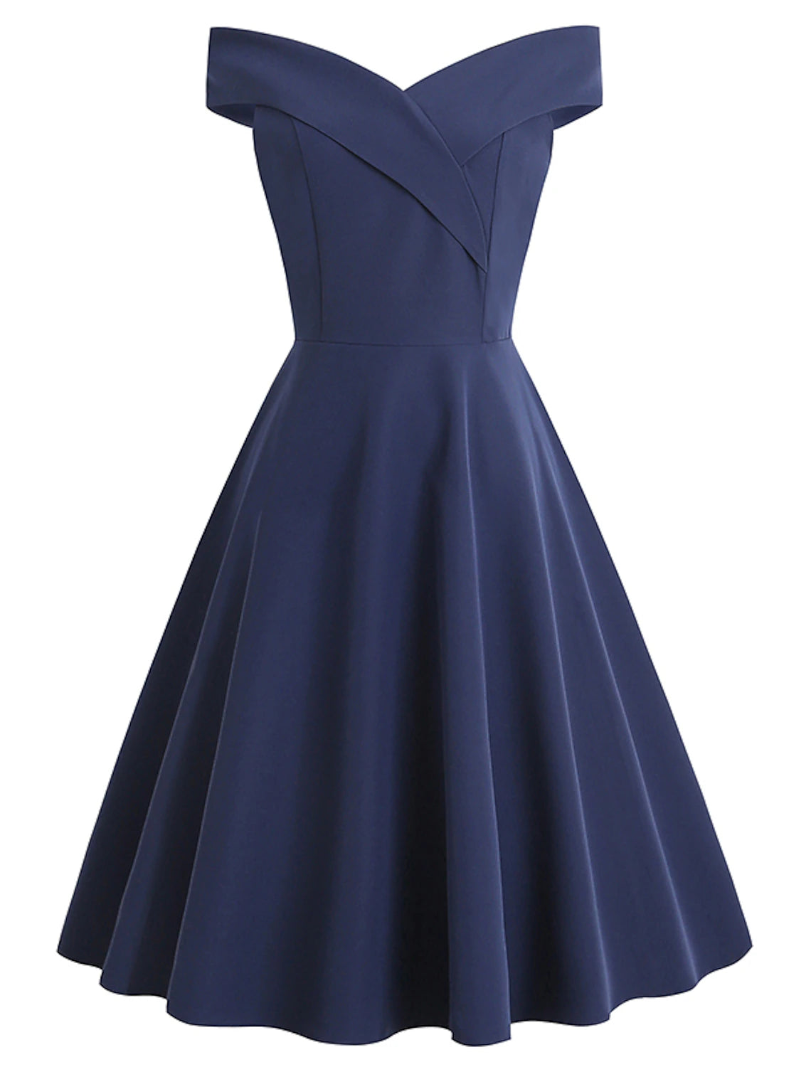 1950s Cocktail Dress Vintage Dress Dress A-Line Dress Tea Dress Flare Dress Audrey Hepburn Women's Off Shoulder Cosplay Costume A-Line Valentine's Day Homecoming Wedding Party Dress