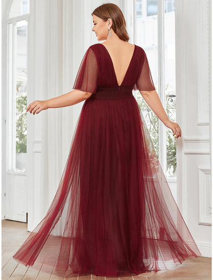 Vestido de dama de honor de corte A, sin mangas, con hombros descubiertos, elegante, largo hasta la rodilla, de satén con lazos y pliegues.